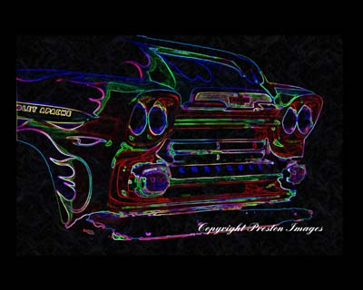 hot rod auto art gallery image