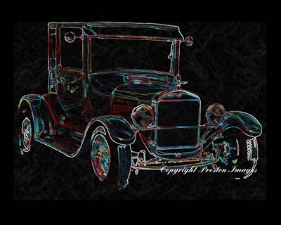 hot rod auto art gallery image