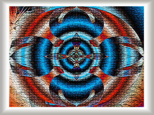 mosaic abstract screen saver image
